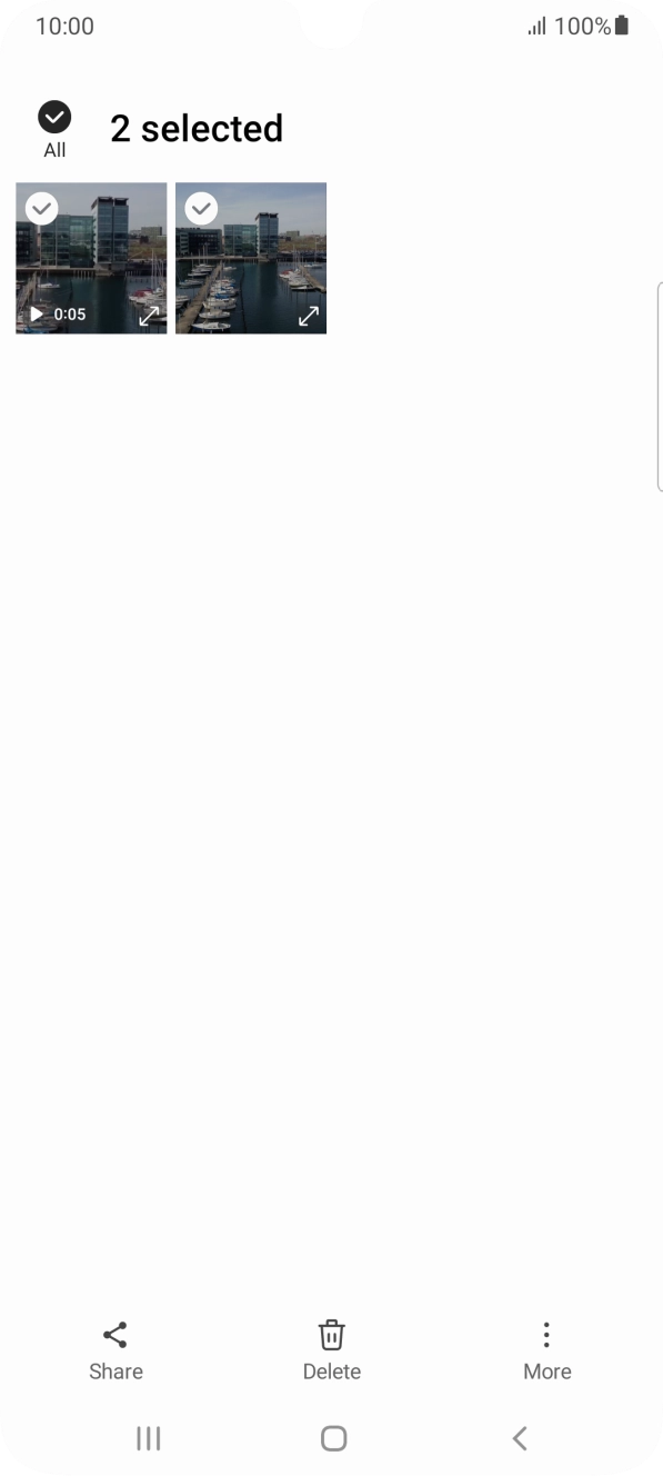 Press Share. Press Share.