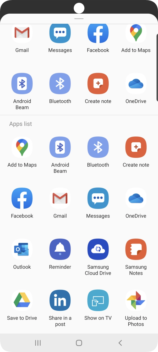 Press Save to Drive.