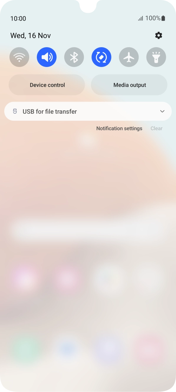 Press the drop down list. Press the drop down list.