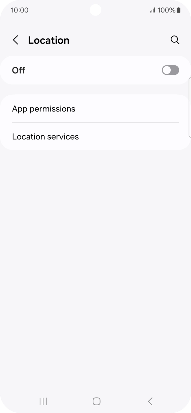 Press the indicator to turn the function on or off. Press the indicator to turn the function on or off.