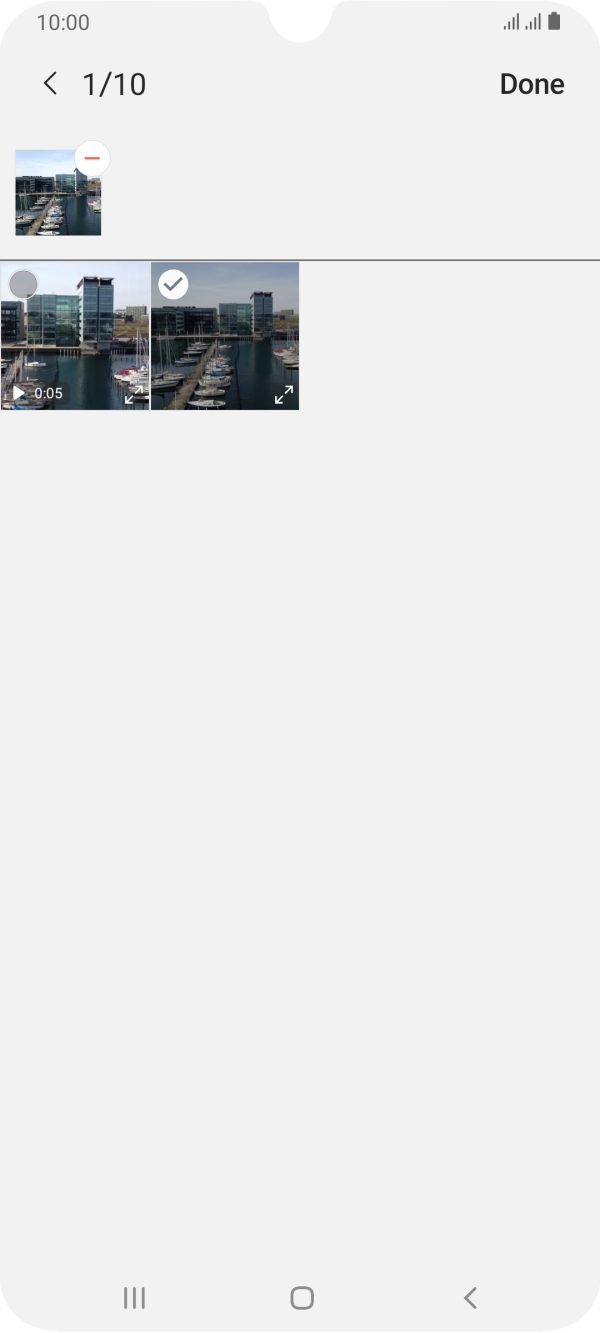 Press Done. Press Done.