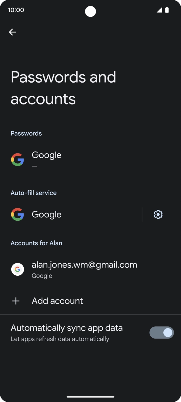 Slide your finger upwards starting from the bottom of the screen to return to the home screen.