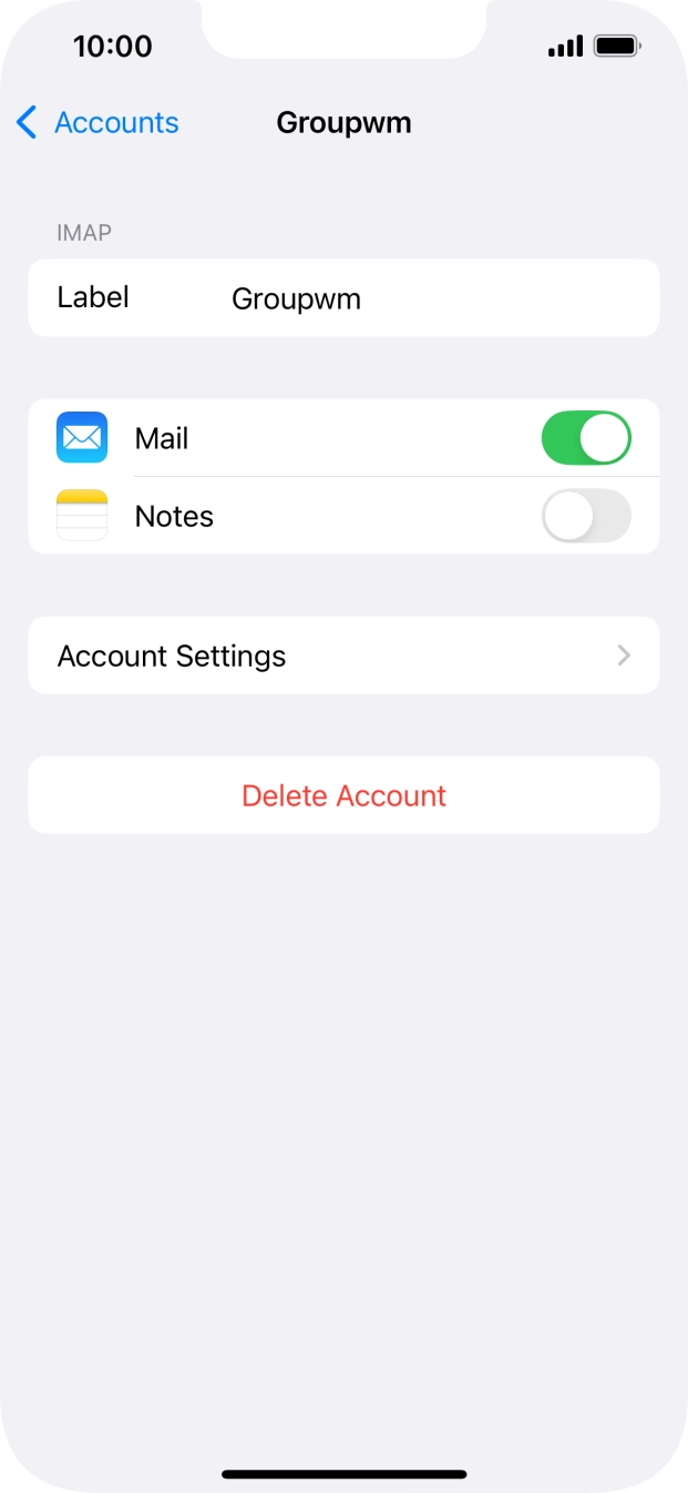 Press Account Settings. Press Account Settings.