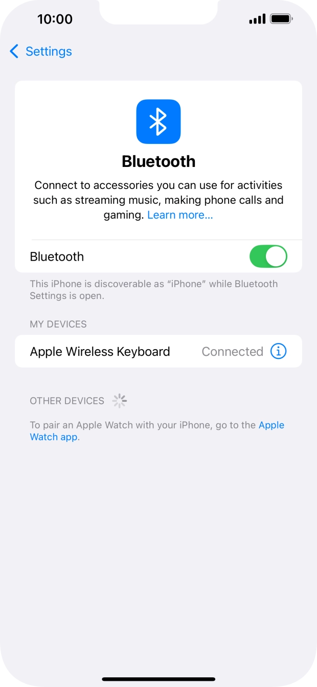 Slide your finger upwards starting from the bottom of the screen to return to the home screen.