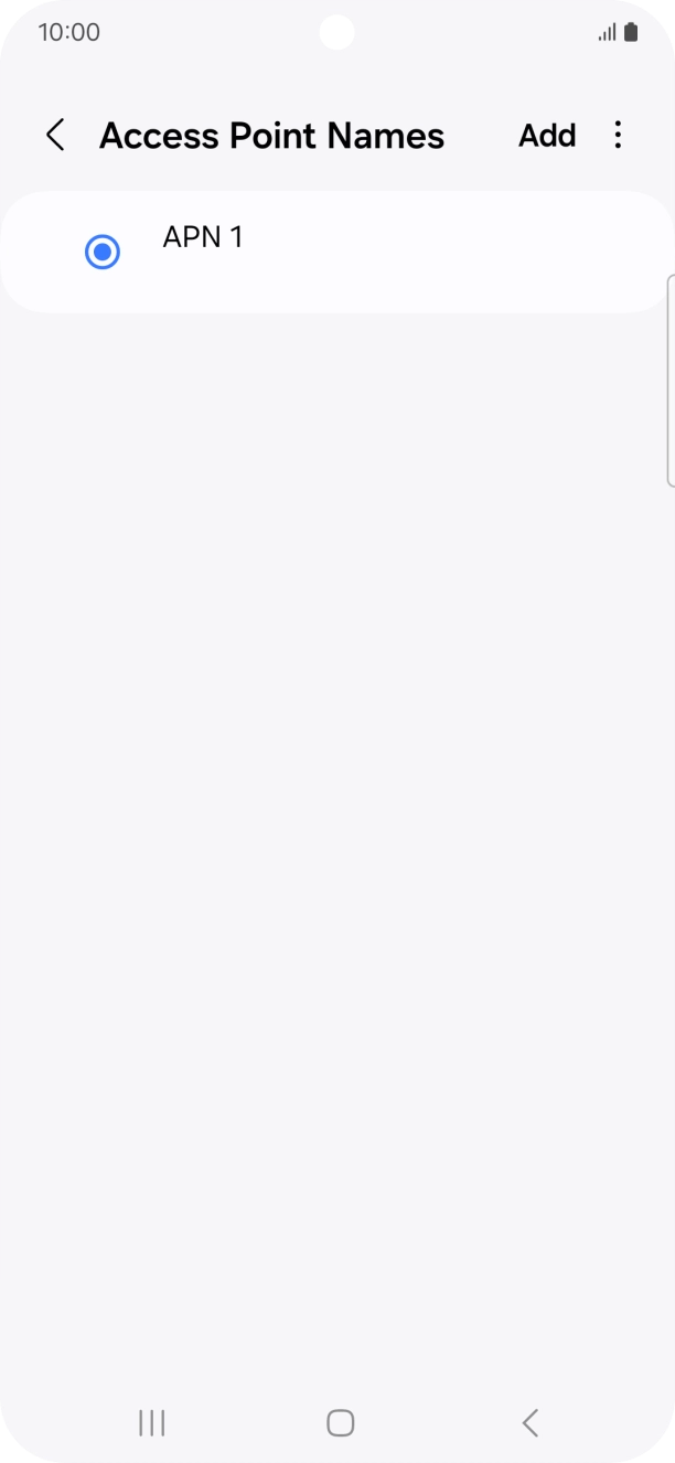 Press Add. Press Add.