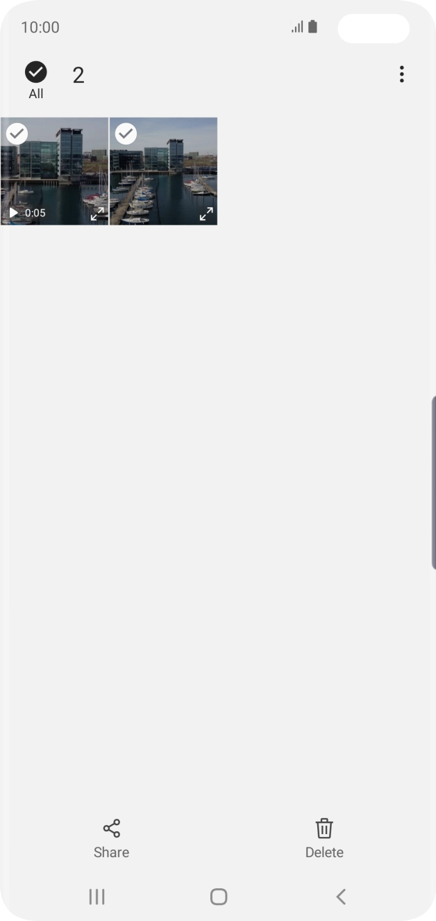 Press Share. Press Share.