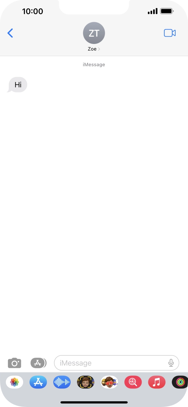 Slide your finger upwards starting from the bottom of the screen to return to the home screen. Slide your finger upwards starting from the bottom of the screen to return to the home screen.