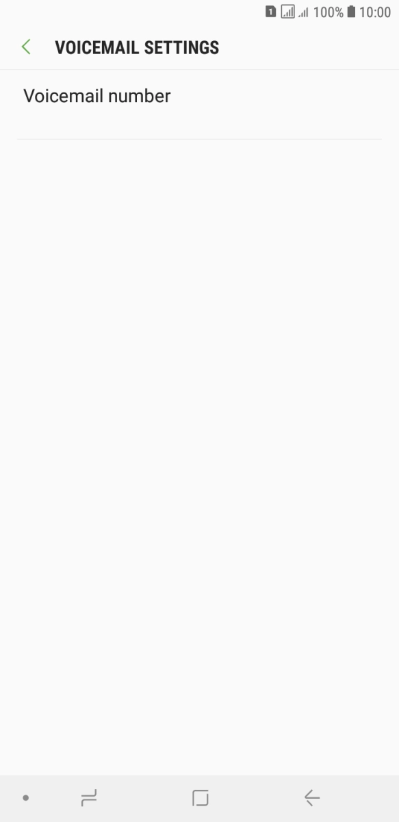 Press Voicemail number. Press Voicemail number.