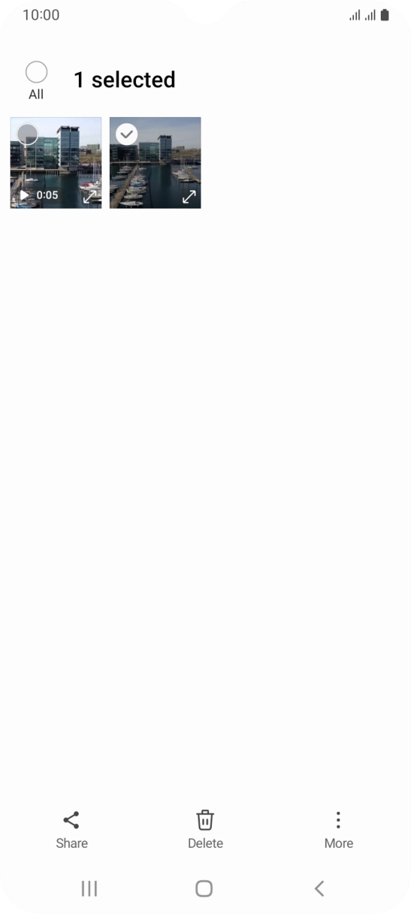 Press the field above 'All'.