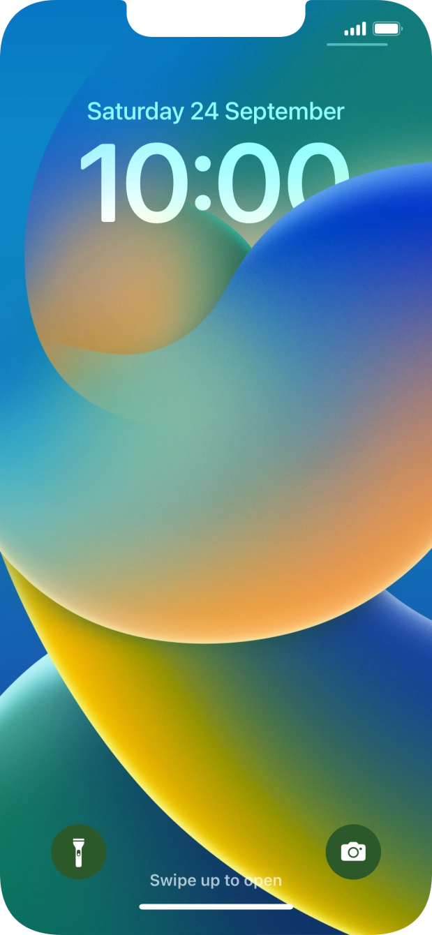 Press and hold anywhere on the lock screen. Press and hold anywhere on the lock screen.