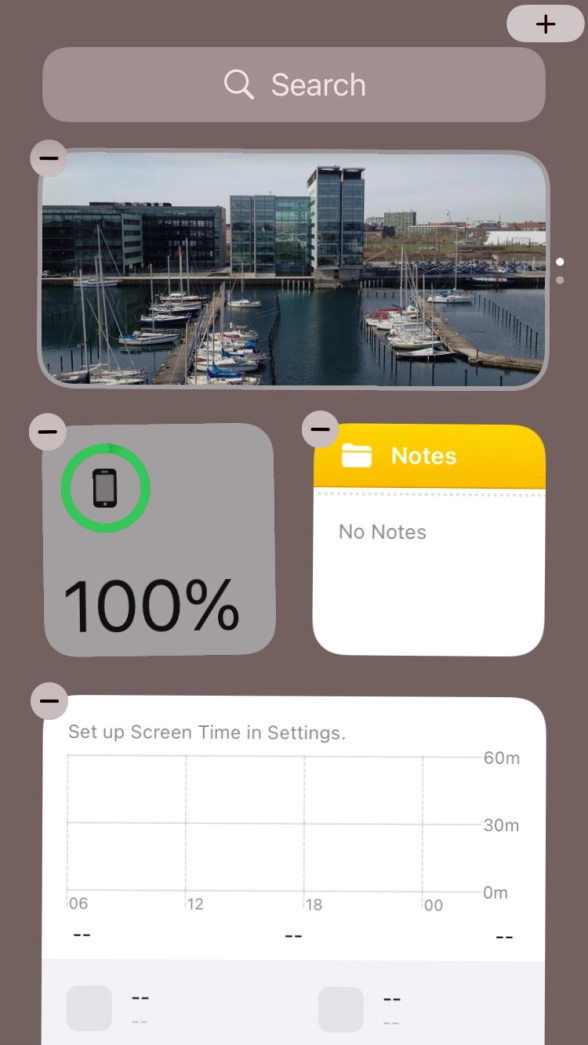 Press the add icon. Press the add icon.