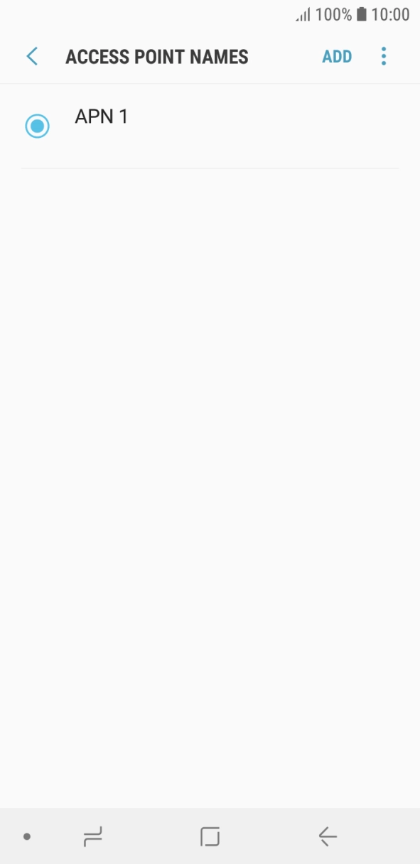 Press ADD. Press ADD.