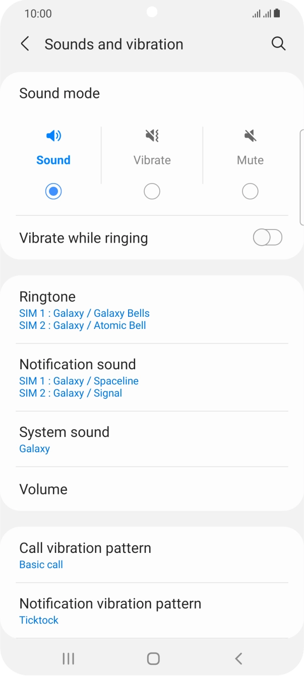 Press Ringtone.