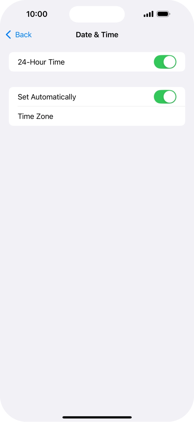 Slide your finger upwards starting from the bottom of the screen to return to the home screen.