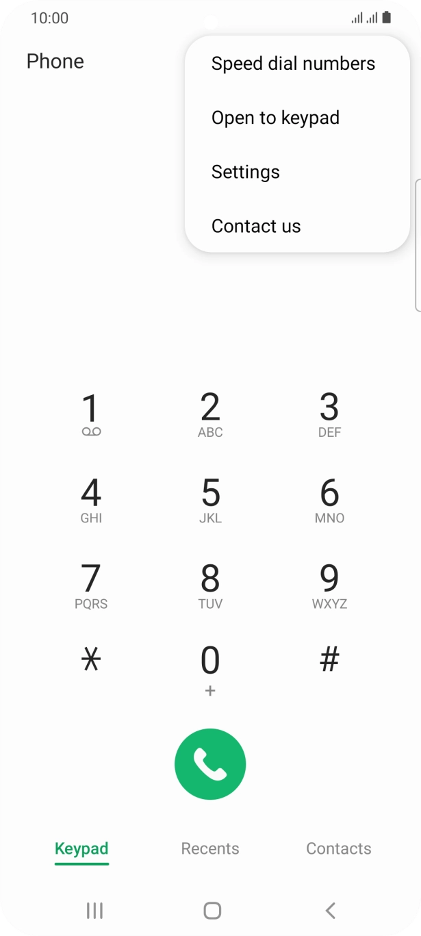Press Settings. Press Settings.