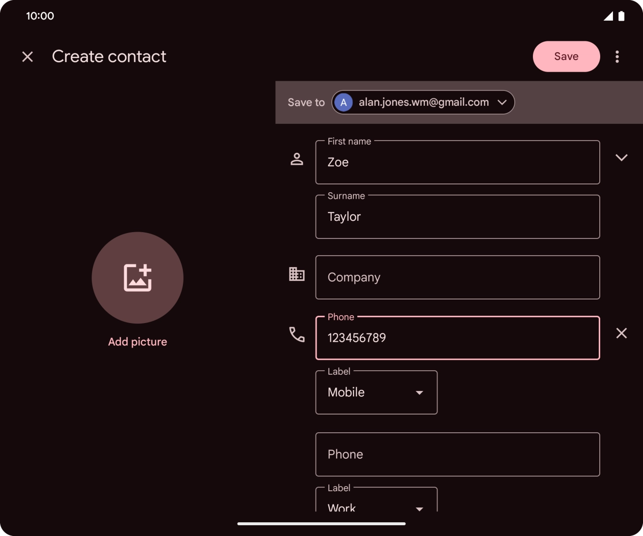 Press Save. Press Save.