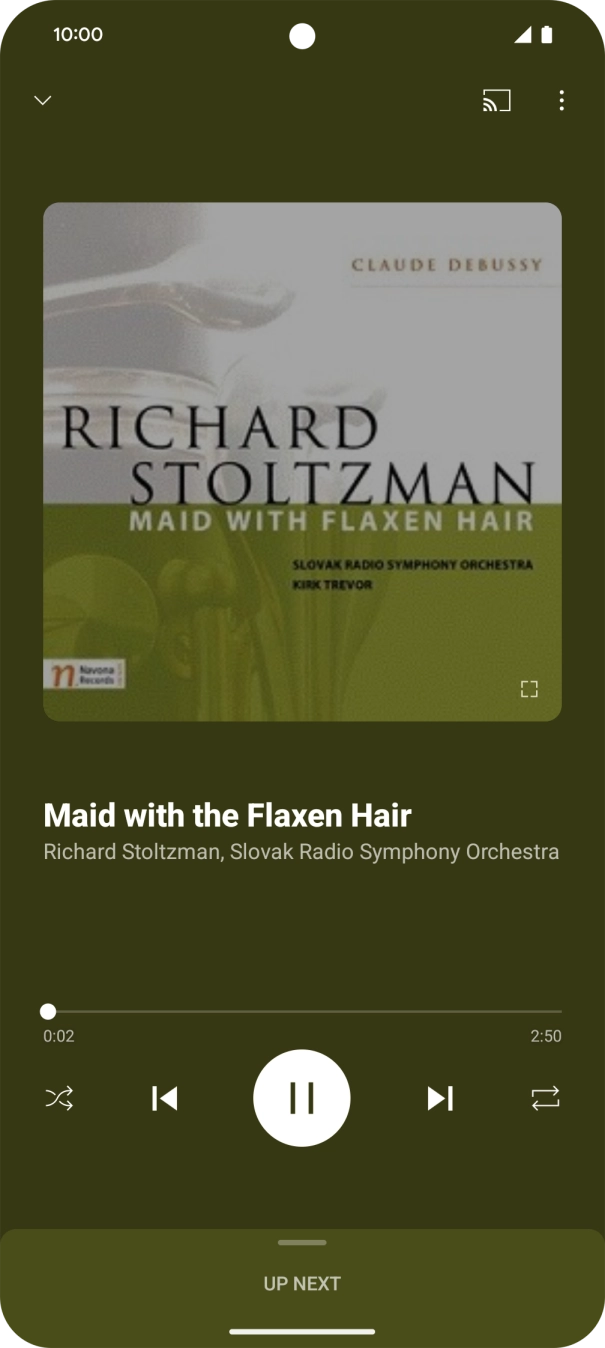 Press arrow right to go to the next audio file. Press arrow right to go to the next audio file.