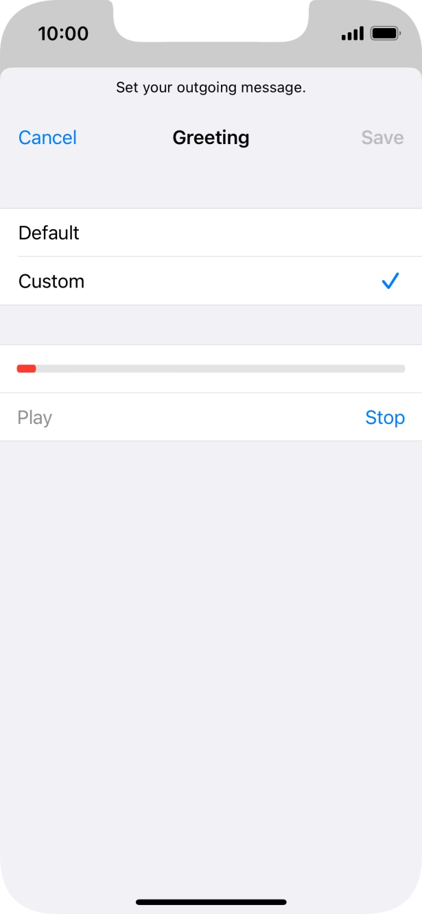 Press Stop to stop recording. Press Stop to stop recording.