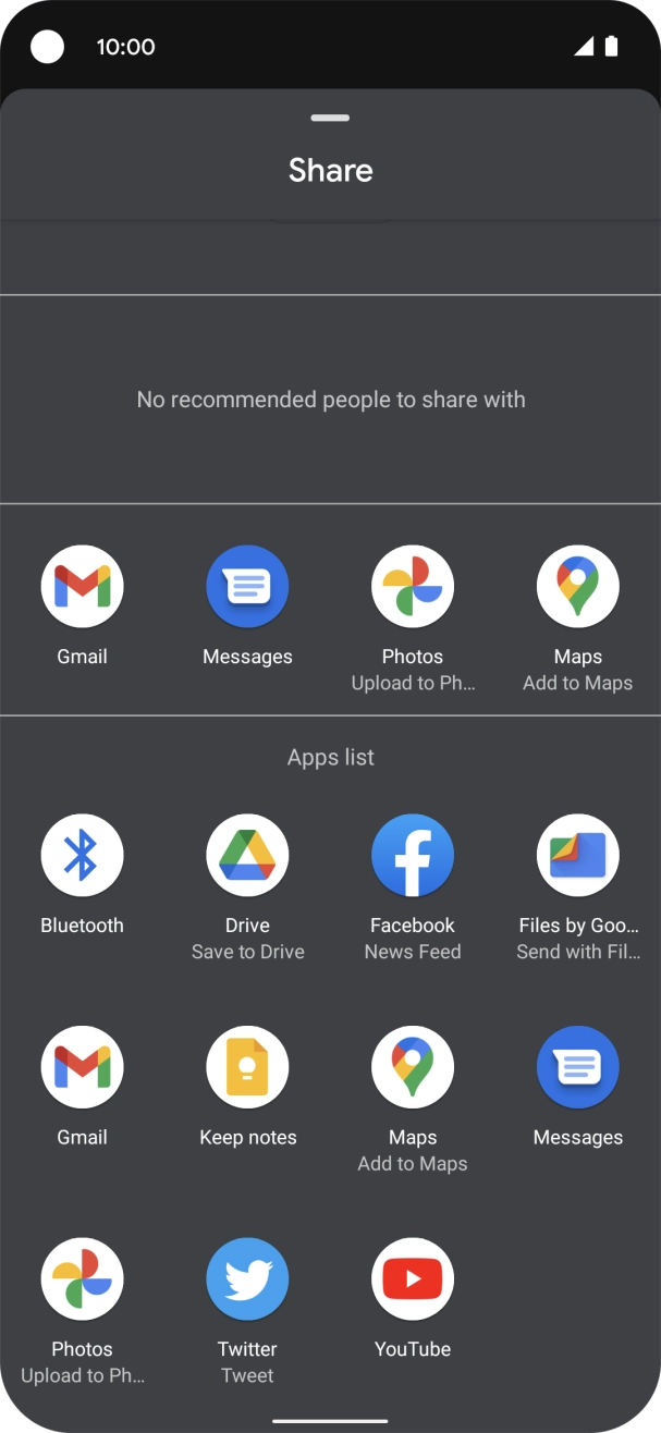 Press Drive. Press Drive.