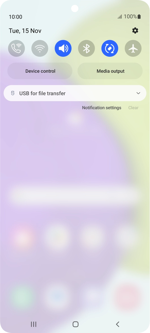 Press the drop down list.