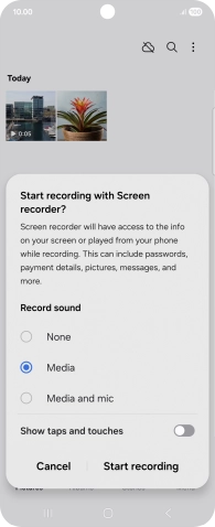 Follow the instructions on the screen to select the required settings.