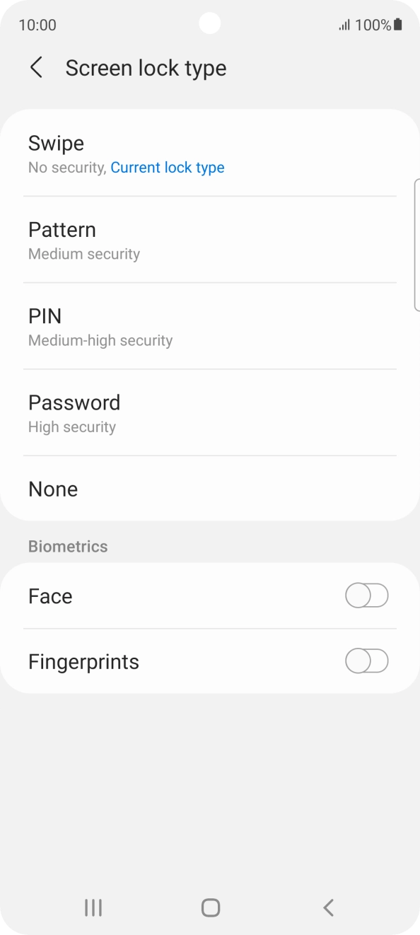 Press Fingerprints. Press Fingerprints.