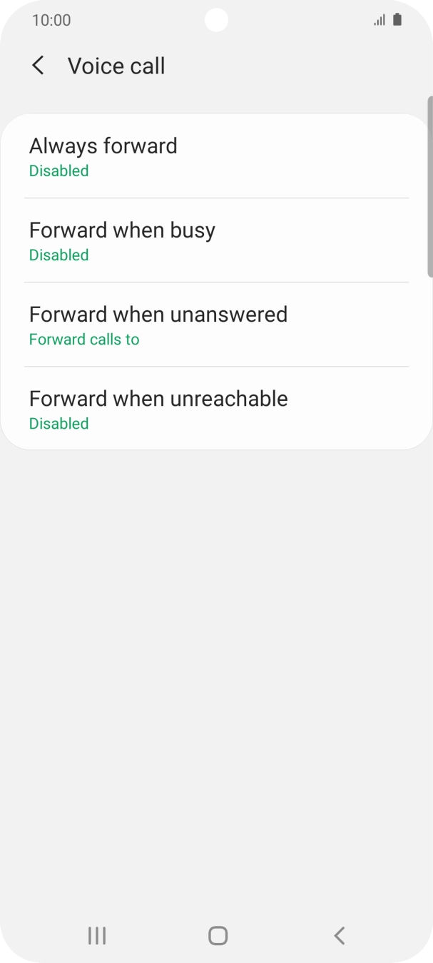 Press the Home key to return to the home screen. Press the Home key to return to the home screen.