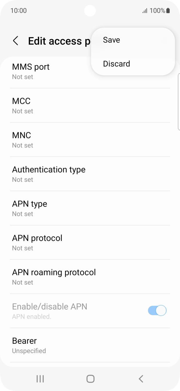 Press Save. Press Save.