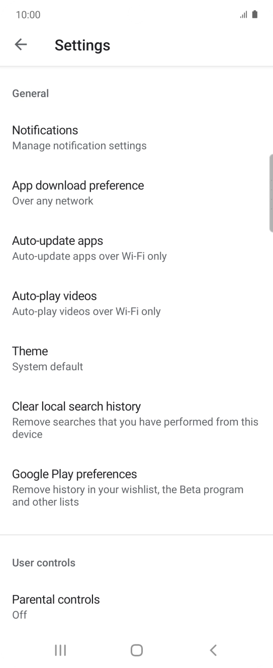 Press Auto-update apps.