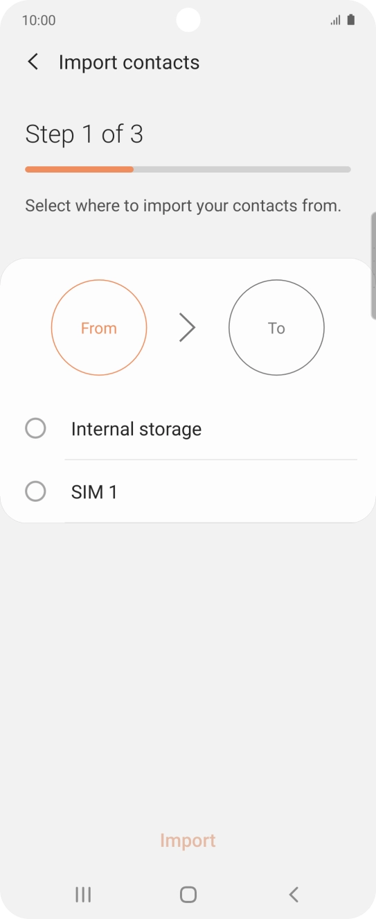 Press the name of the SIM.