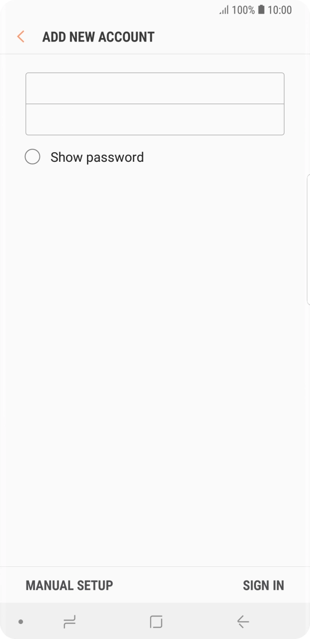 Press SIGN IN. Press SIGN IN.