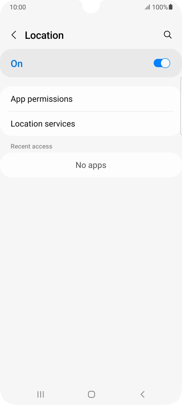 Press App permissions. Press App permissions.