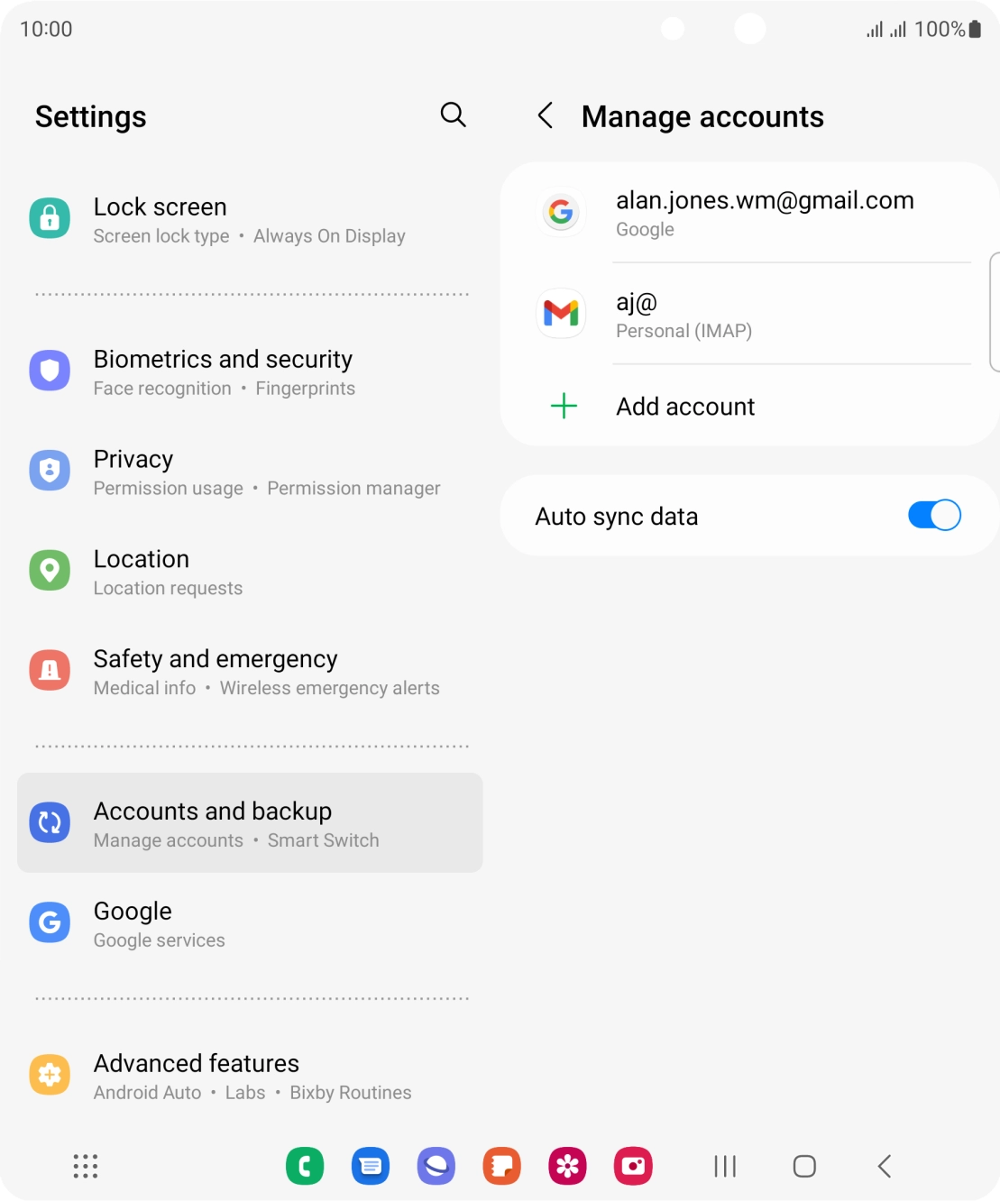 Press the Home key to return to the home screen. Press the Home key to return to the home screen.