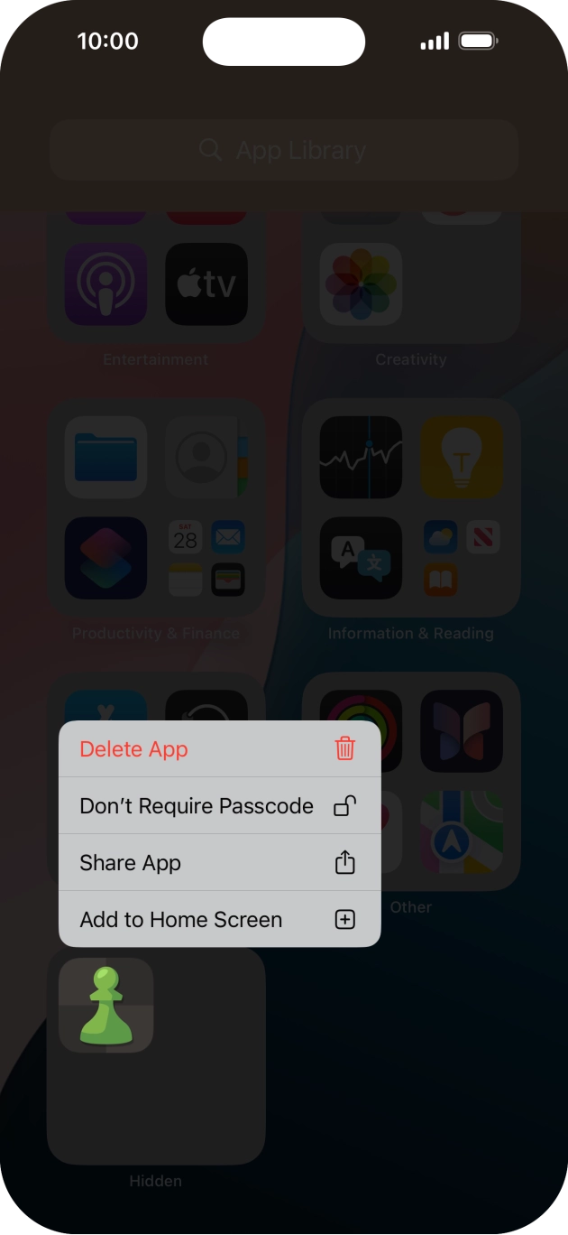 Press Don't Require Passcode.