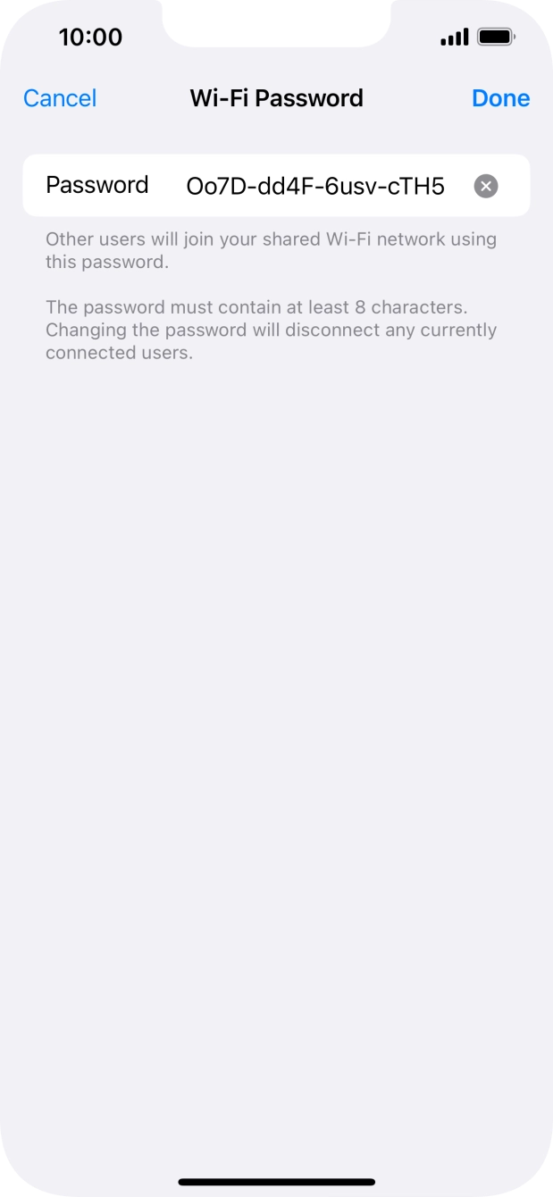 Press Done. Press Done.