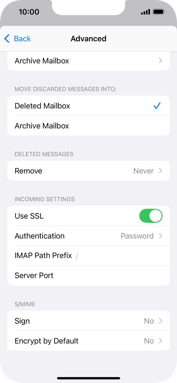 Press Authentication.