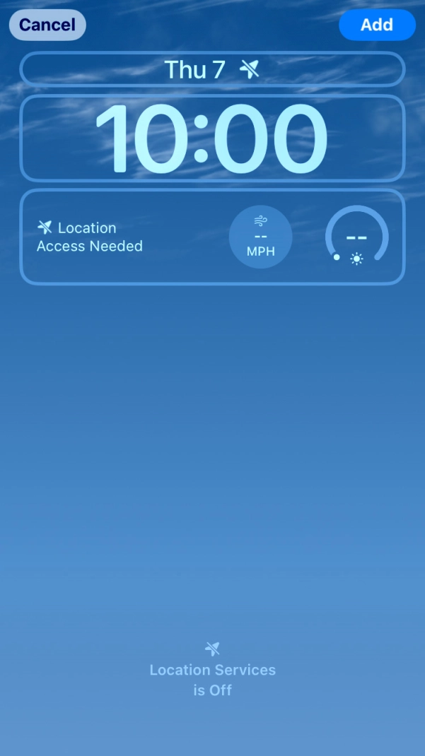 To customise the way the lock screen date is displayed, press the date widget and follow the instructions on the screen to select the required widget display mode. To customise the way the lock screen date is displayed, press the date widget and follow the instructions on the screen to select the required widget display mode.