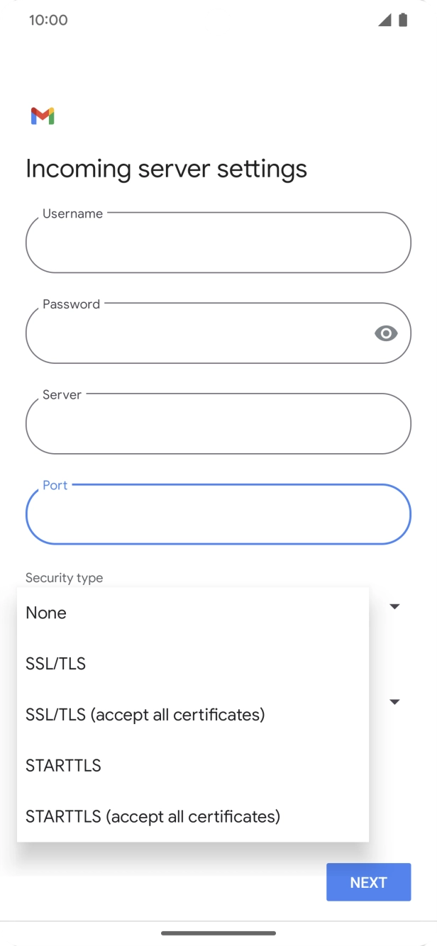 Press None. Press None.