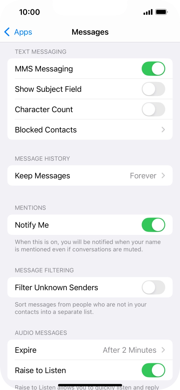 Slide your finger upwards starting from the bottom of the screen to return to the home screen.