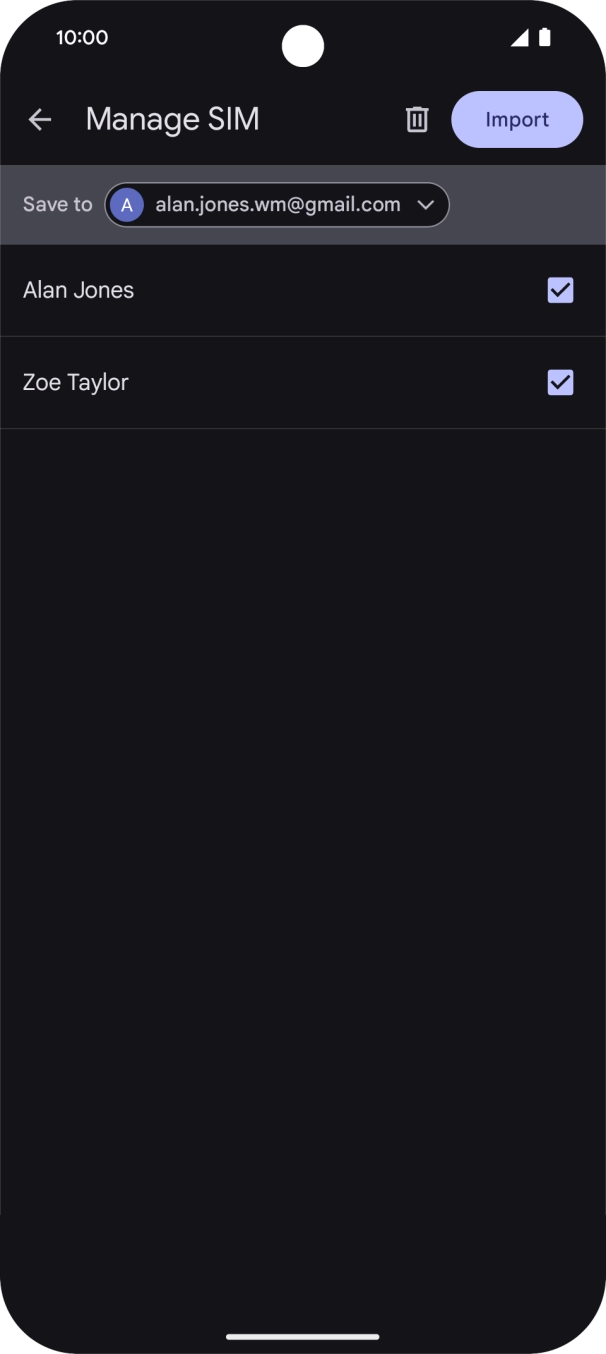 Press the drop down list next to 'Save to'. Press the drop down list next to 'Save to'.