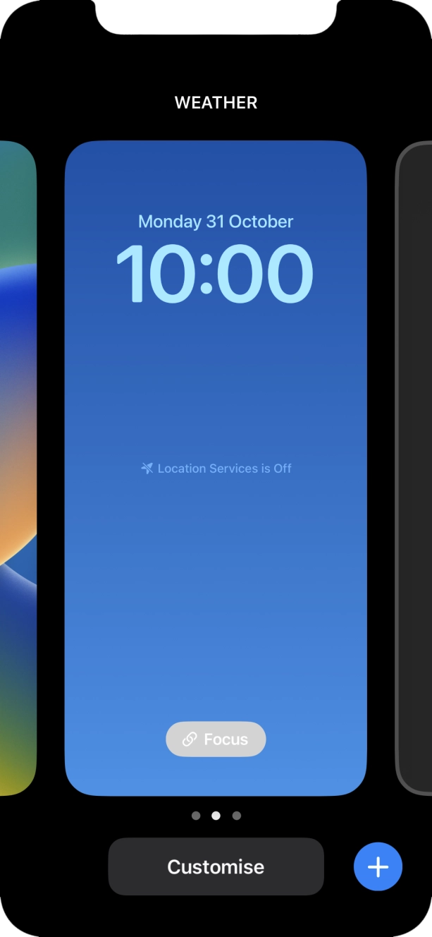 Press Focus. Press Focus.