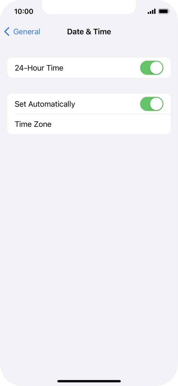 Slide your finger upwards starting from the bottom of the screen to return to the home screen.