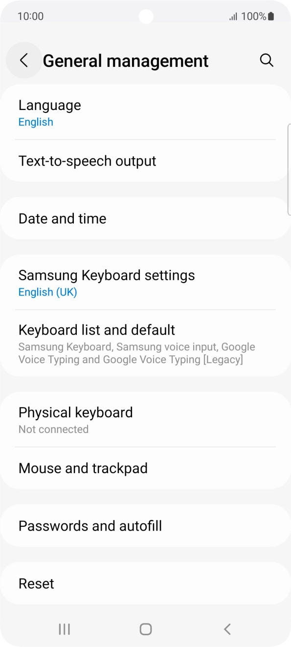 Press Date and time.