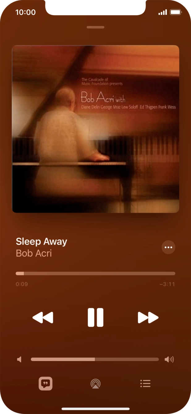 Press arrow right to go to the next audio file. Press arrow right to go to the next audio file.