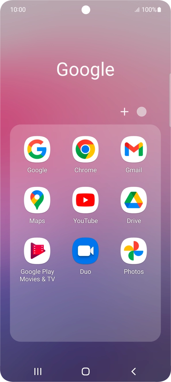 Press Gmail. Press Gmail.