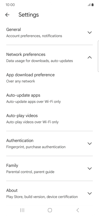 Press Auto-update apps.