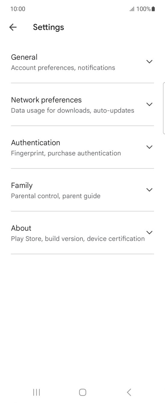 Press Network preferences.