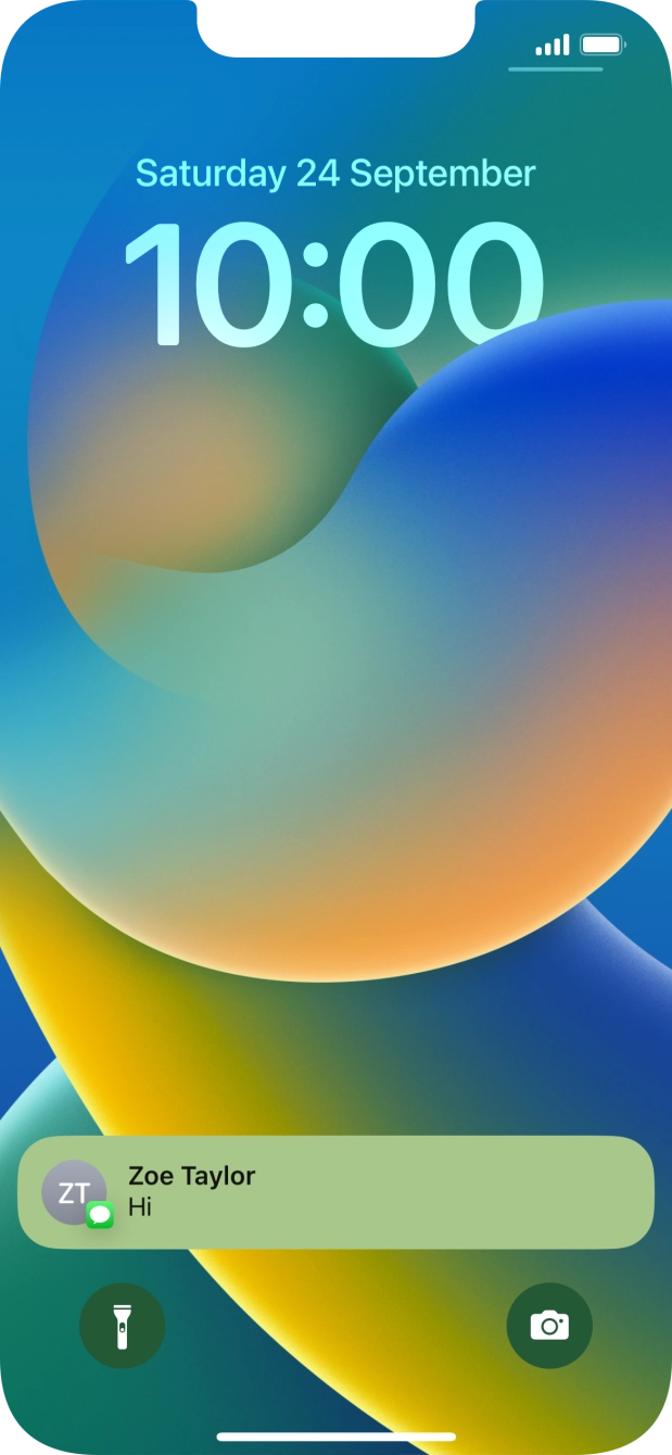 Press the required notification and follow the instructions on the screen to use the selected function. Press the required notification and follow the instructions on the screen to use the selected function.