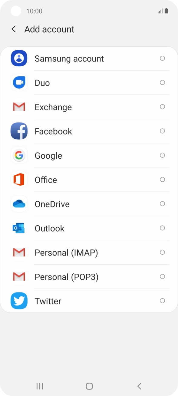 Press Personal (IMAP).