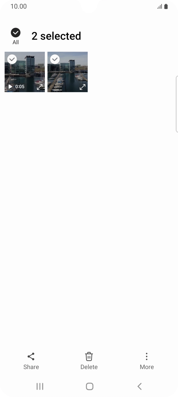 Press Share. Press Share.